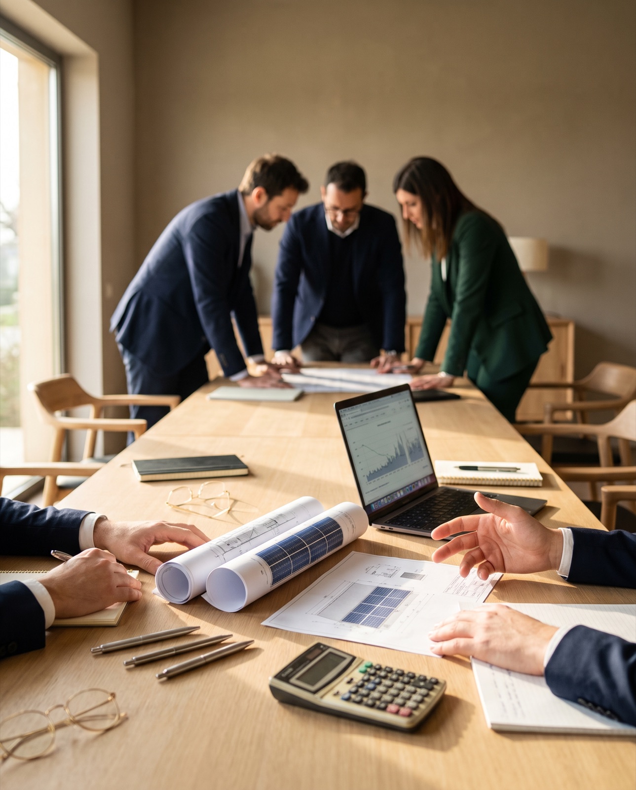 Il team Favilla Group al lavoro